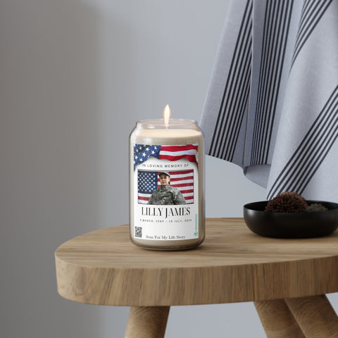 Personalized Memorial Candle – A Light That Honors Their Memory