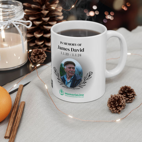 Personalized Memorial Ceramic Mug