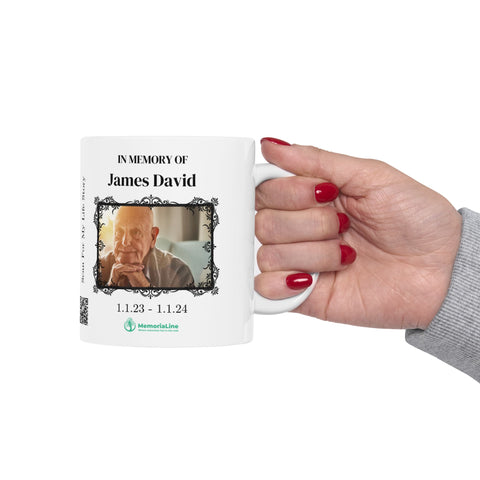 Personalized Memorial Ceramic Mug