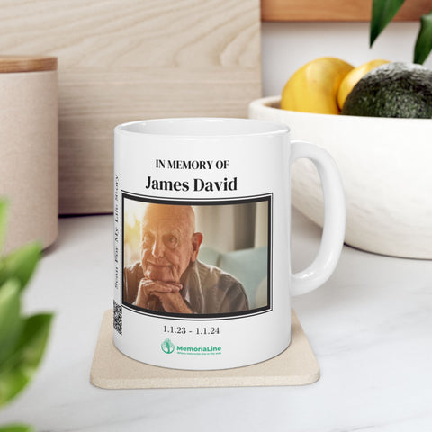 Personalized Memorial Ceramic Mug