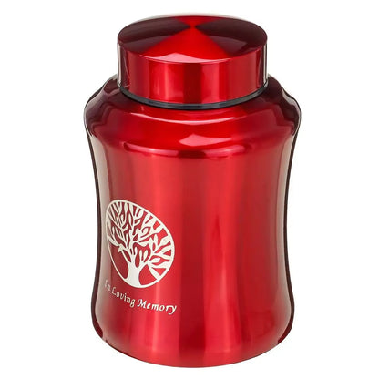 250/500/800Ml Pet Memorial Urn Cremation Mini Urns for Pet/ Human Ashes Casket Funeral Stainless Steel Cremation Storage Jar