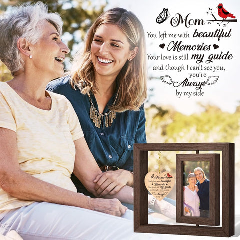 Memorial Gifts for Loss of Mom Sympathy Gift, Sympathy Gifts for Loss of Loved One Memorial Picture Frame for 4X6 Photos - Bereavement Remembrance Funeral Condolence Gifts Idea for Loss of Mother