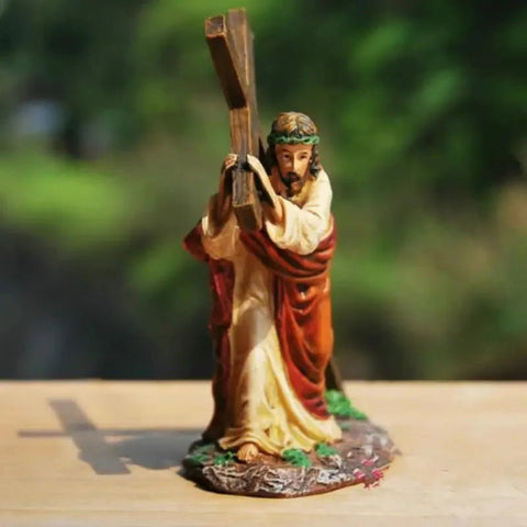 Crucifix Jesus Cross Statue - Memorialine