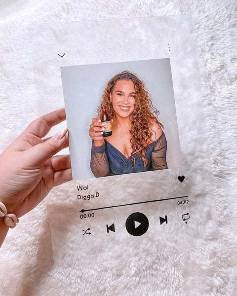Custom Music Code Acrylic Music Board Personalized Music - Memorialine