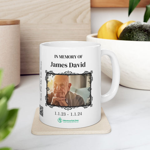 Personalized Memorial Ceramic Mug