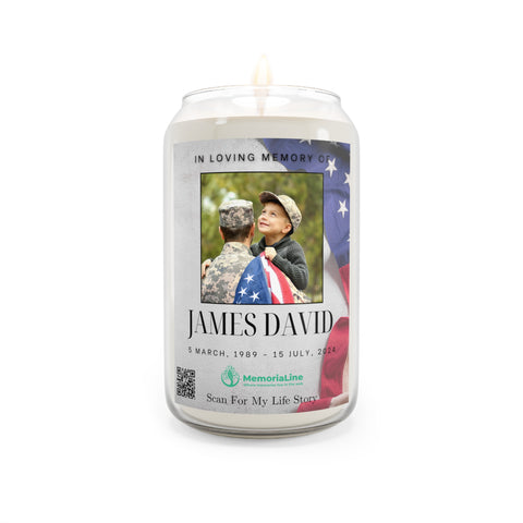 Personalized Memorial Candle – A Light That Honors Their Memory