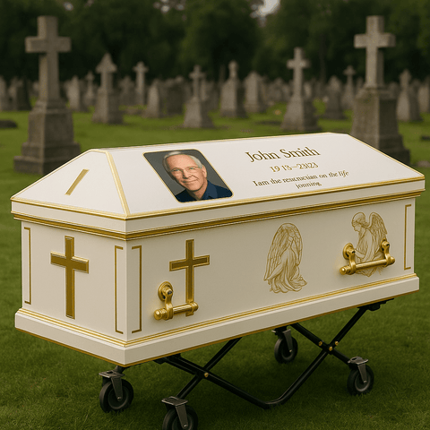 Eco - Friendly Hindu Memorial Casket - Memorialine