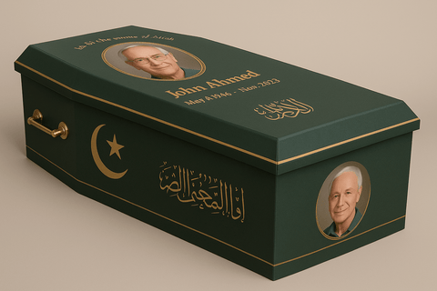 Eco - Friendly Hindu Memorial Casket - Memorialine