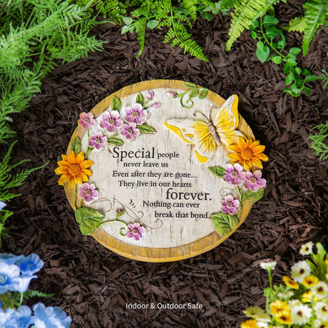 Special People Never Leave Us Even after They Are Gone Stepping Stone - Memorial Gifts Garden Décor