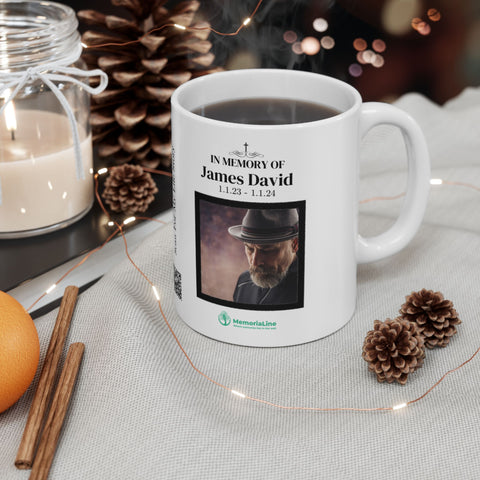 Personalized Memorial Ceramic Mug