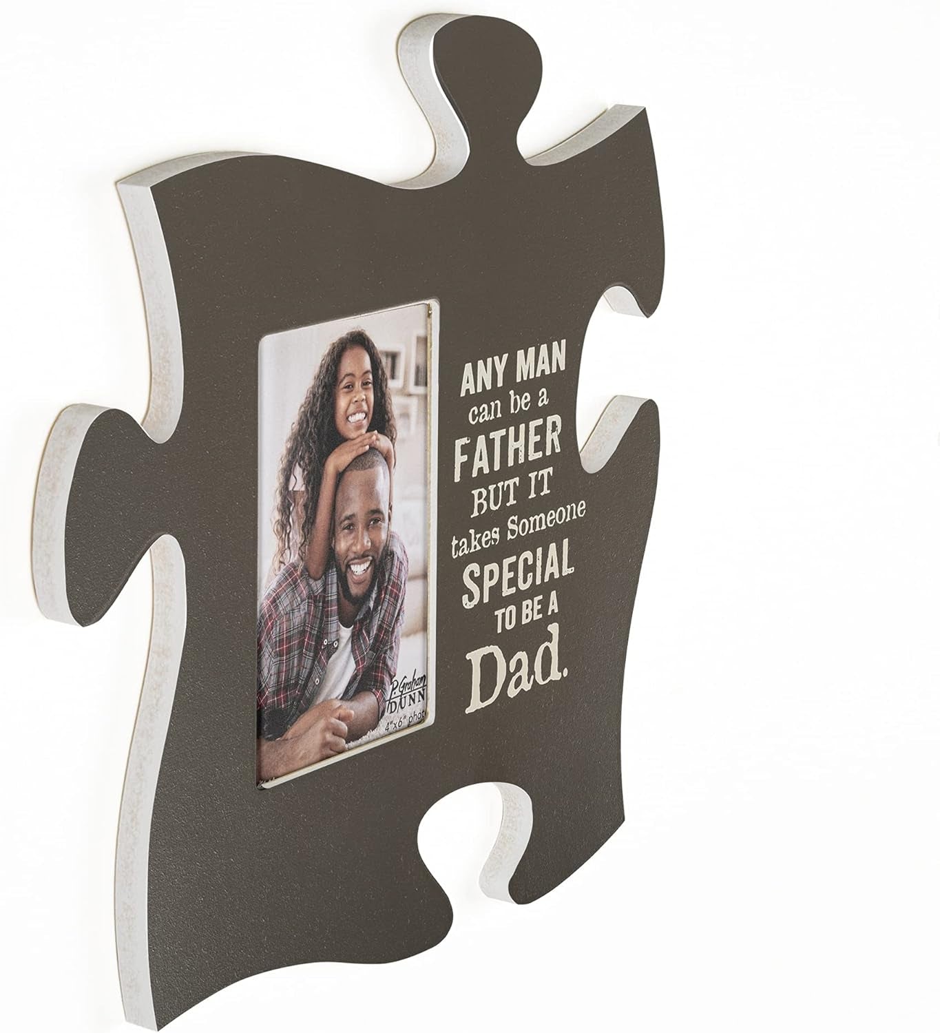 Takes Someone Special to Be a Dad 4X6 Photo Frame Inspirational Puzzle Piece Wall Art Plaque