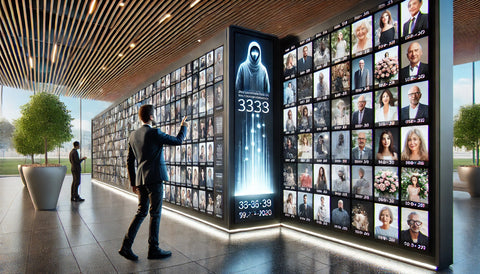 Digital Memorial Wall