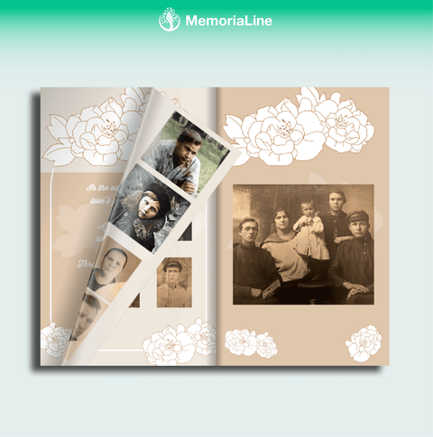 Family Book Memorial - Memorialine