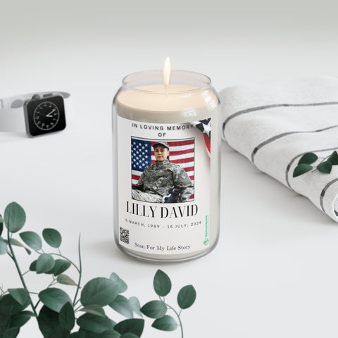 Personalized Memorial Candle – A Light That Honors Their Memory