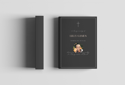 Personalized Family Book Memorial