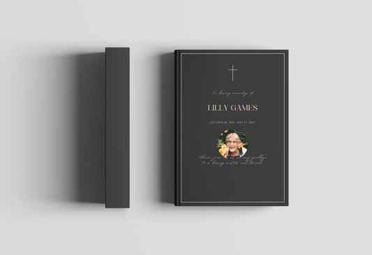 Personalized Family Book Memorial