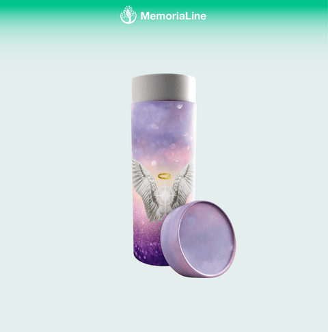 Guardian Angel (Pink) Scattering Urn - Memorialine