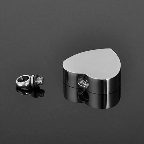 Heart - Shaped Memorial Urn Pendant - Memorialine