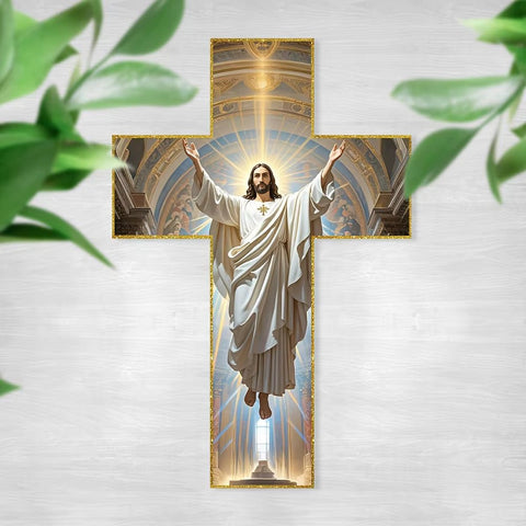 Inspiring Christ Jesus Aden Wall Art - Elegant Religious Decoration for Your Home - Memorialine