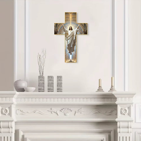 Inspiring Christ Jesus Aden Wall Art - Elegant Religious Decoration for Your Home - Memorialine
