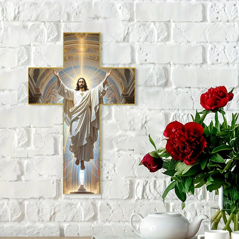 Inspiring Christ Jesus Aden Wall Art - Elegant Religious Decoration for Your Home - Memorialine