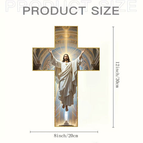 Inspiring Christ Jesus Aden Wall Art - Elegant Religious Decoration for Your Home - Memorialine