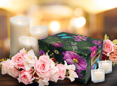 Magical Garden Cremation Urn Memorial Collection - Memorialine