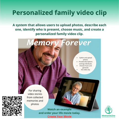 Personalized family video clip