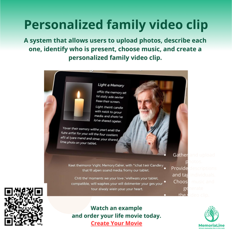 Personalized family video clip