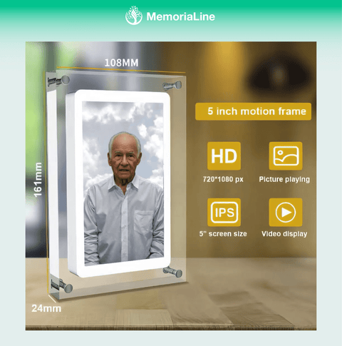 Motion Video Frame – A Living Tribute to Cherished Memories - Memorialine