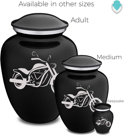 Motorcycle Keepsake Mini Urns - Memorialine