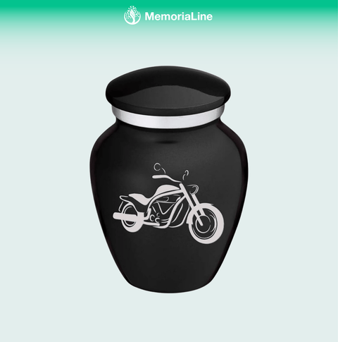 Motorcycle Keepsake Mini Urns - Memorialine