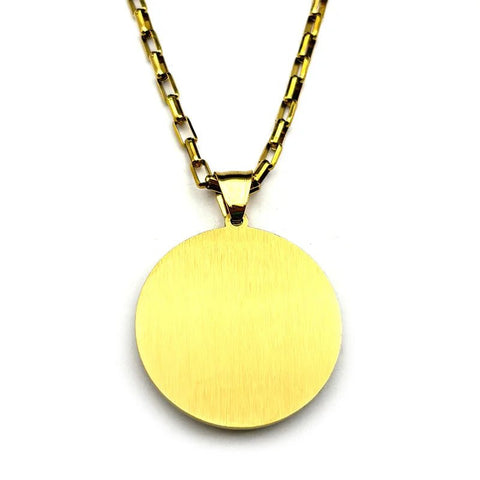 Natural Stones Jewish Hexagram Symbol Pendant Necklace Stainless Steel Gold Color Judaism Star of David Shield Magen Jewelry - Memorialine