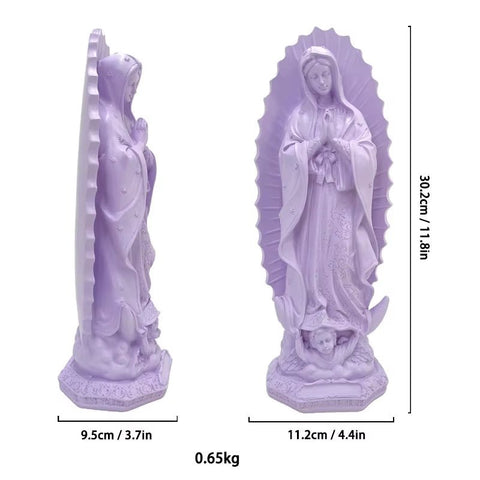 New Virgin Mary Statue Our Lady of Lourdes - Memorialine