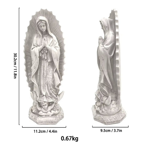 New Virgin Mary Statue Our Lady of Lourdes - Memorialine