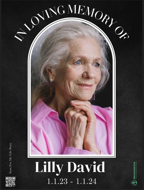 Personalized Memorial Yard Sign - Memorialine
