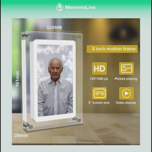 Motion Video Frame – A Living Tribute to  Loved One