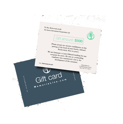 Memorialine Gift Card