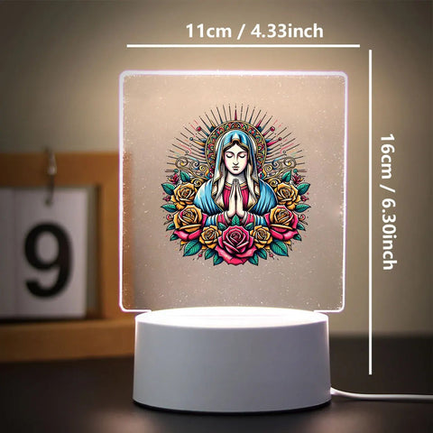 Religion 3D Night Light for Home Room Decoration Nightlight Usb Atmosphere Table Lamp - Memorialine