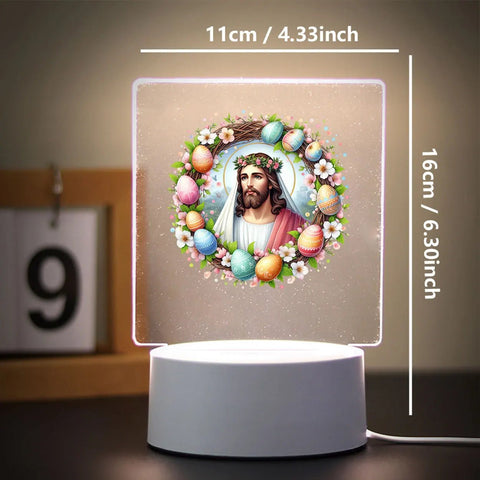 Religion 3D Night Light for Home Room Decoration Nightlight Usb Atmosphere Table Lamp - Memorialine