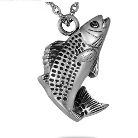 Stainless Steel Cremation Urn Necklace - Memorialine