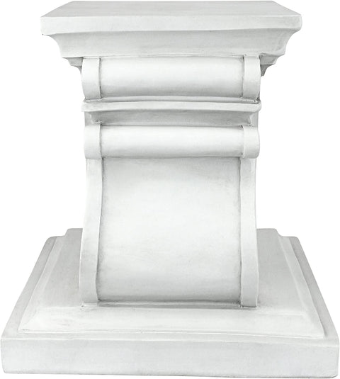 Statuary Garden Base Riser, Medium, Classic Plinth - Memorialine