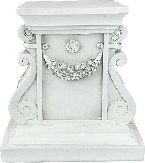 Statuary Garden Base Riser, Medium, Classic Plinth - Memorialine