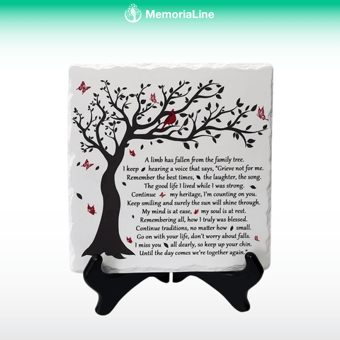 Sympathy Memorial Plaque - Memorialine