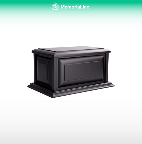 Wooden Cremation Urn – Adult Size - Memorialine