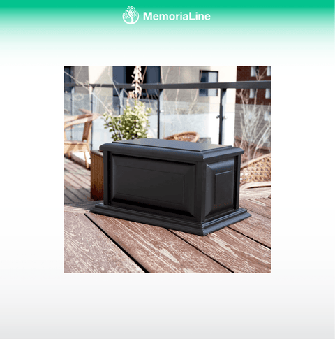 Wooden Cremation Urn – Adult Size - Memorialine