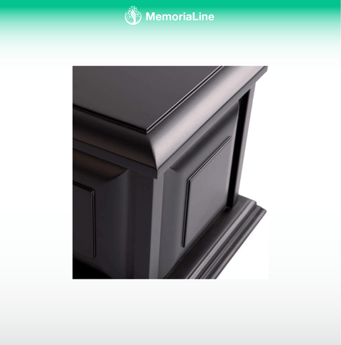 Wooden Cremation Urn – Adult Size - Memorialine